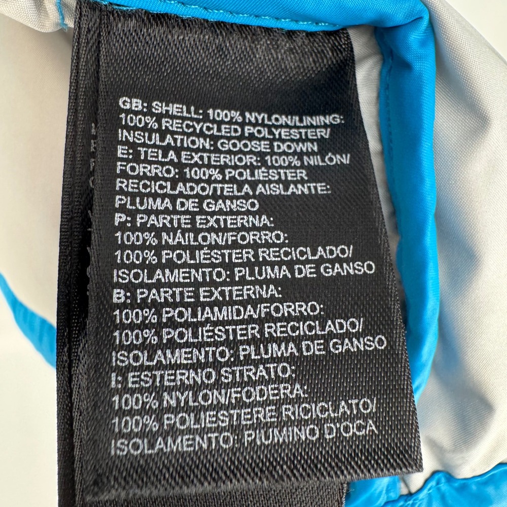 The North Face Womens‎ 700 Fill Down Puffer Vest Blue XL Extra Large - Picture 11 of 12